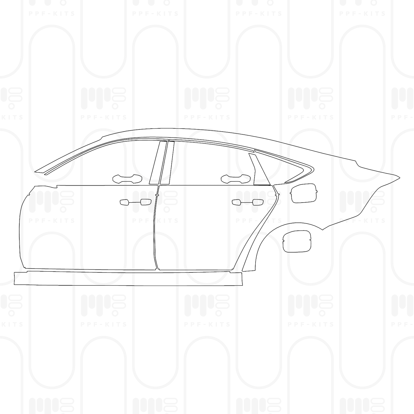 Pre-Cut PPF Honda Accord 2026