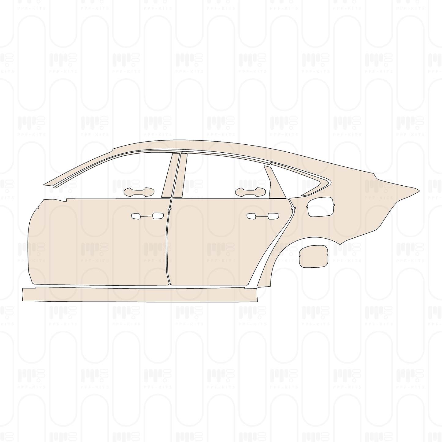 Pre-Cut PPF Honda Accord 2026
