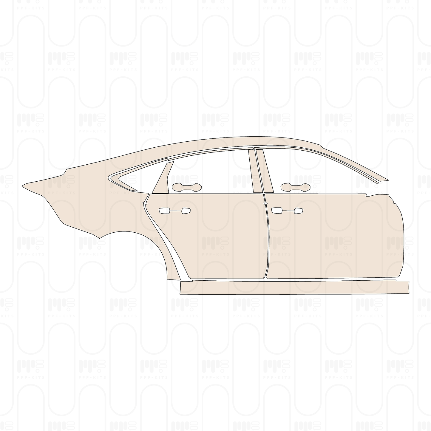 Pre-Cut PPF Honda Accord 2026