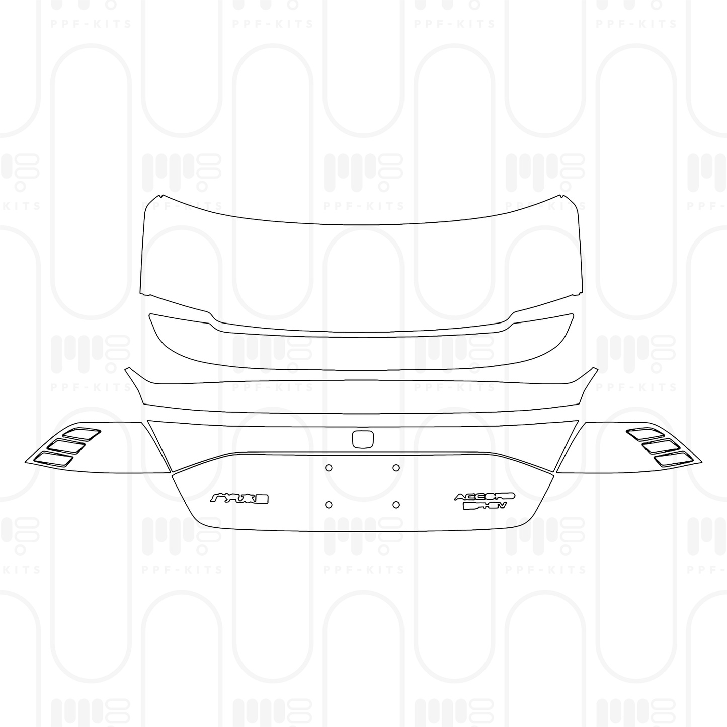 Pre-Cut PPF Honda Accord 2026