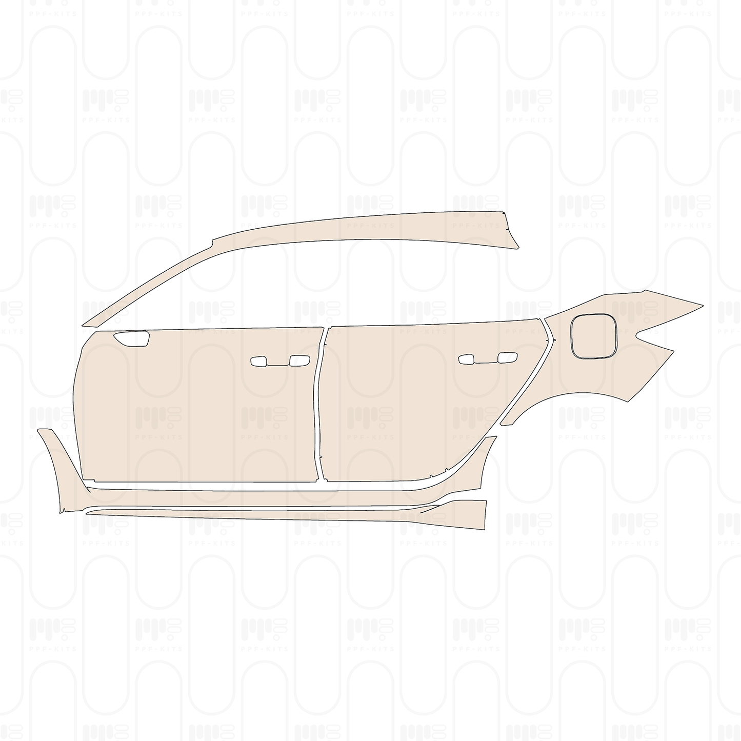 Pre-Cut PPF Honda Civic Type R 2026