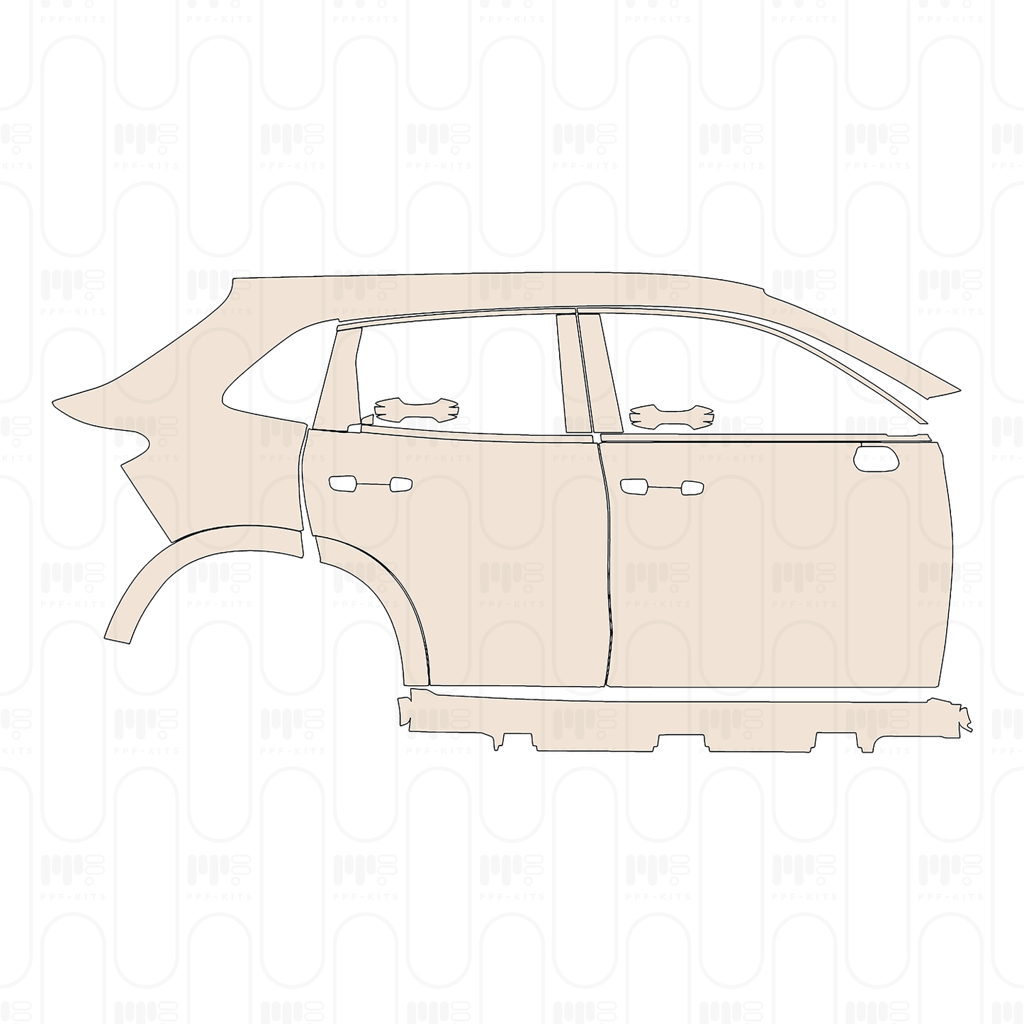 Pre-Cut PPF Honda HR-V (US) Sport 2026
