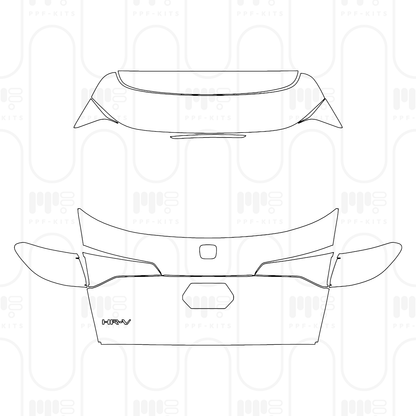 Pre-Cut PPF Honda HR-V (US) LX 2026