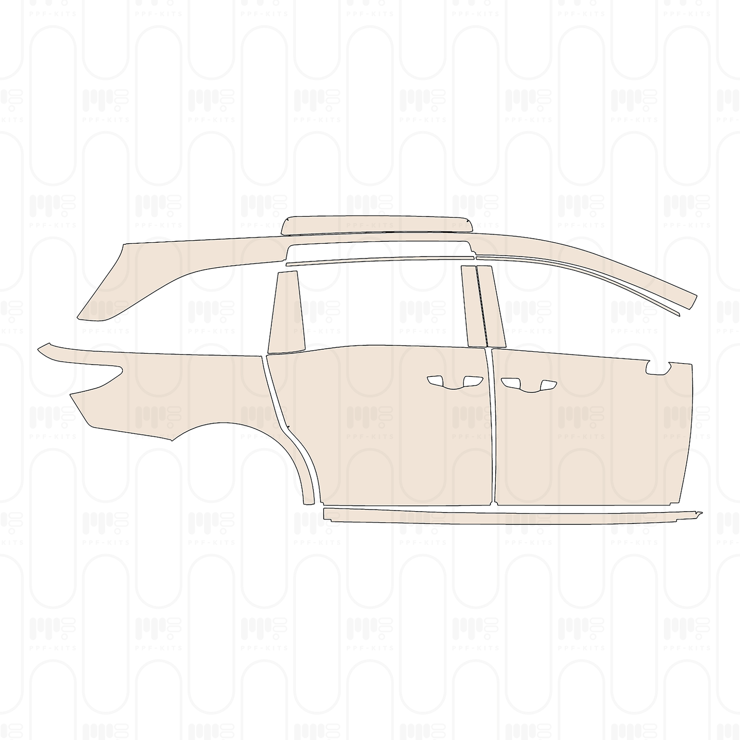 Pre-Cut PPF Honda Odyssey 2026
