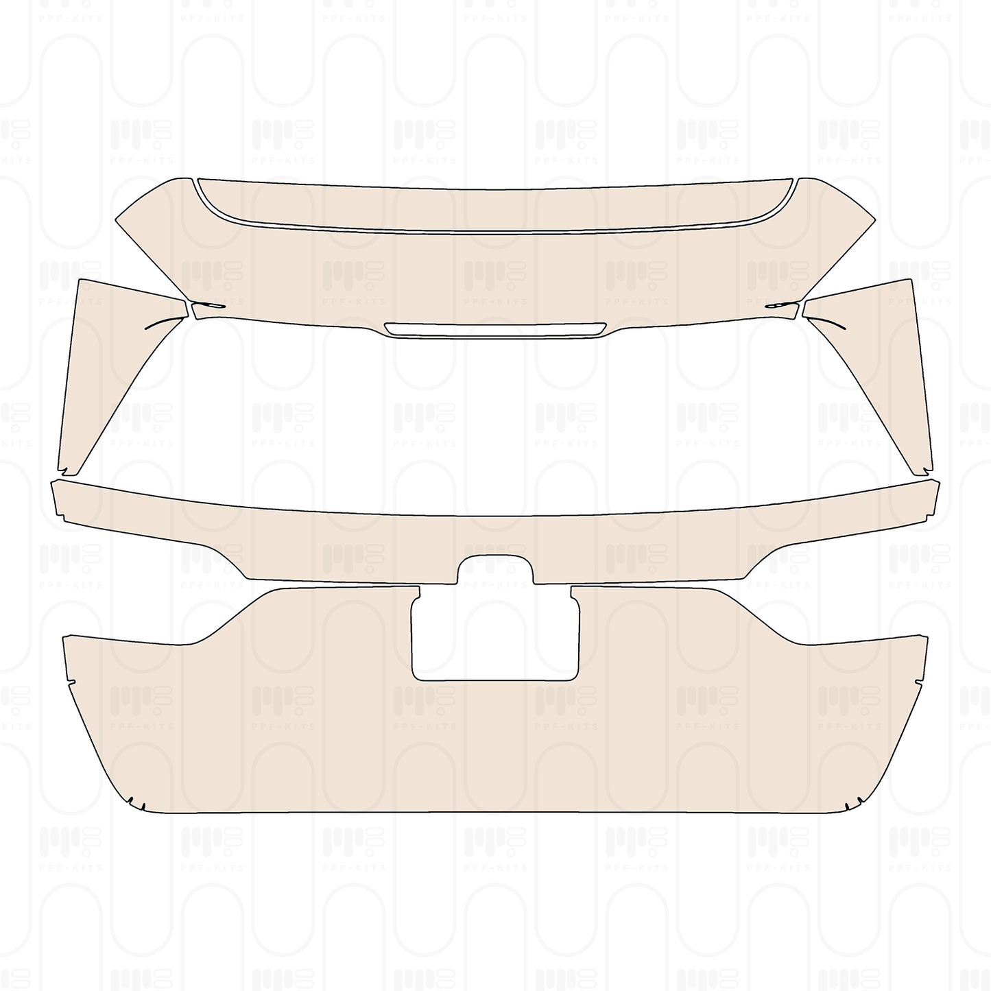 Pre-Cut PPF Honda Odyssey 2026