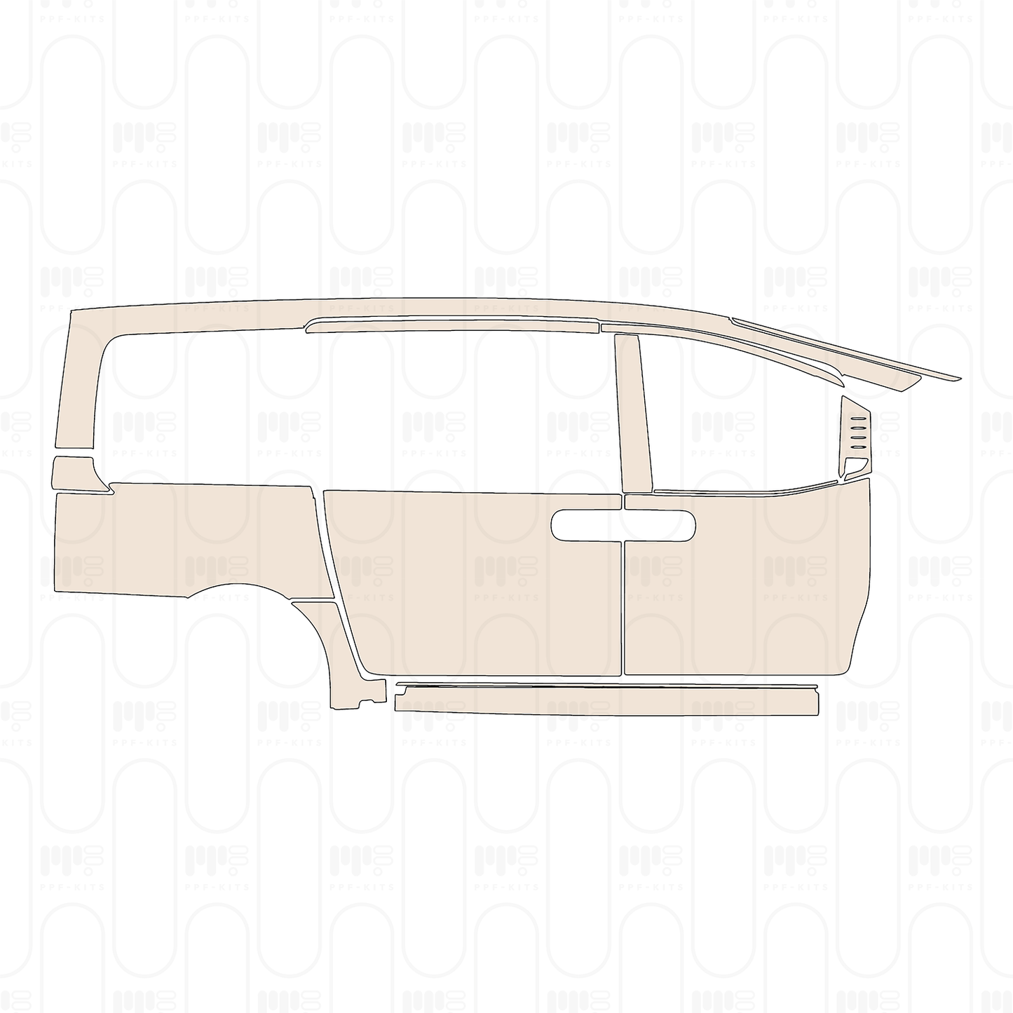 Pre-Cut PPF Hyundai Staria Base 2026