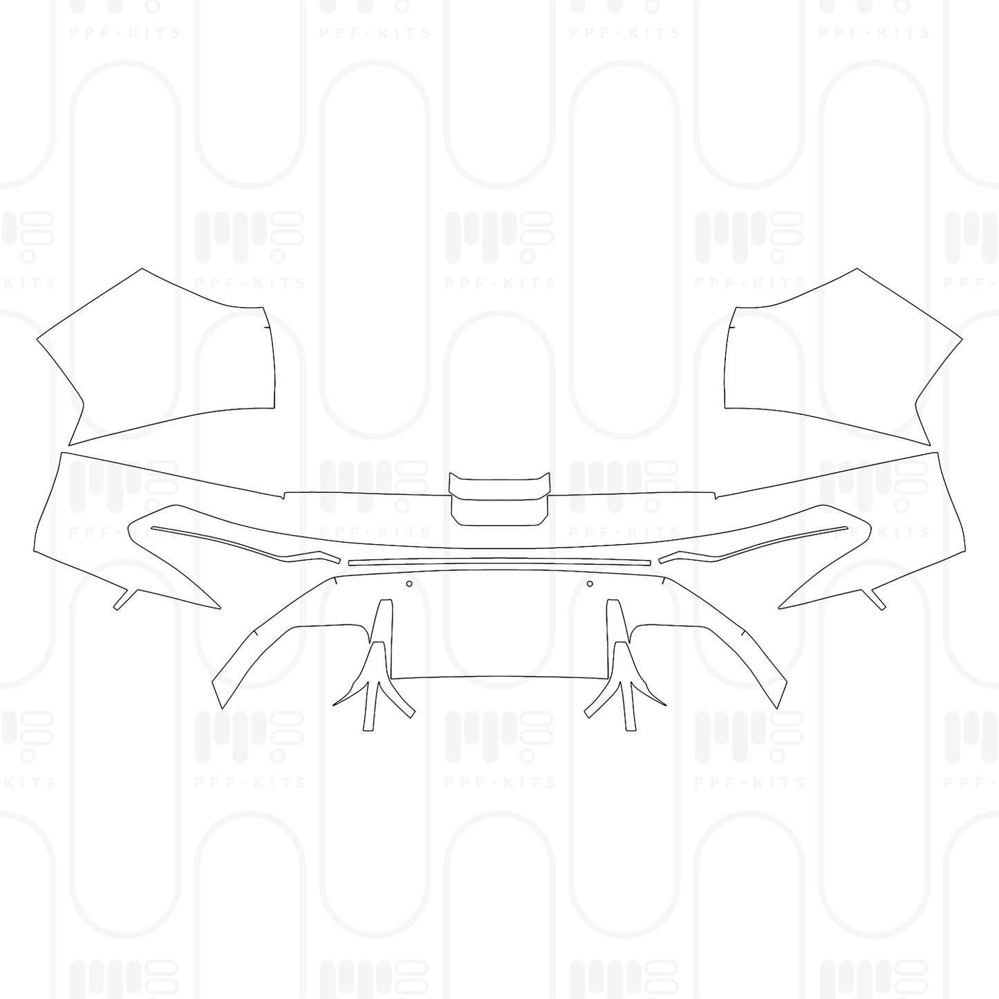Pre-Cut PPF Hyundai Tucson L (CN) Base 2026