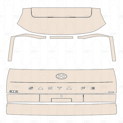 Pre-Cut PPF Hyundai Santa Fe (CN) 2026