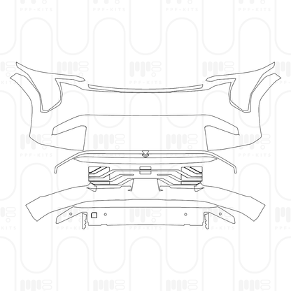 Pre-Cut PPF KIA EV3 GT-Line 2026