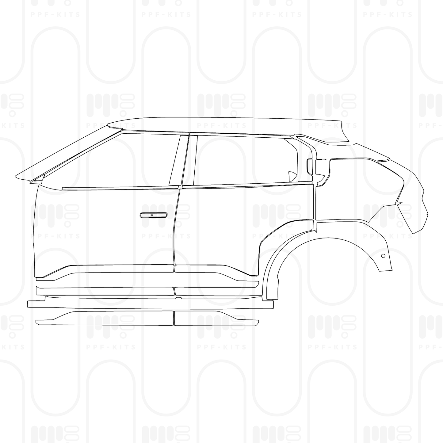 Pre-Cut PPF KIA EV3 GT-Line 2026