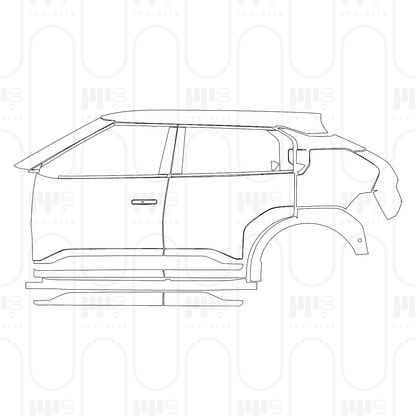 Pre-Cut PPF KIA EV3 GT-Line 2026