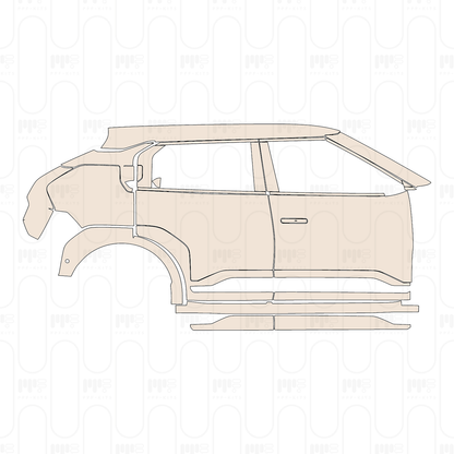Pre-Cut PPF KIA EV3 GT-Line 2026