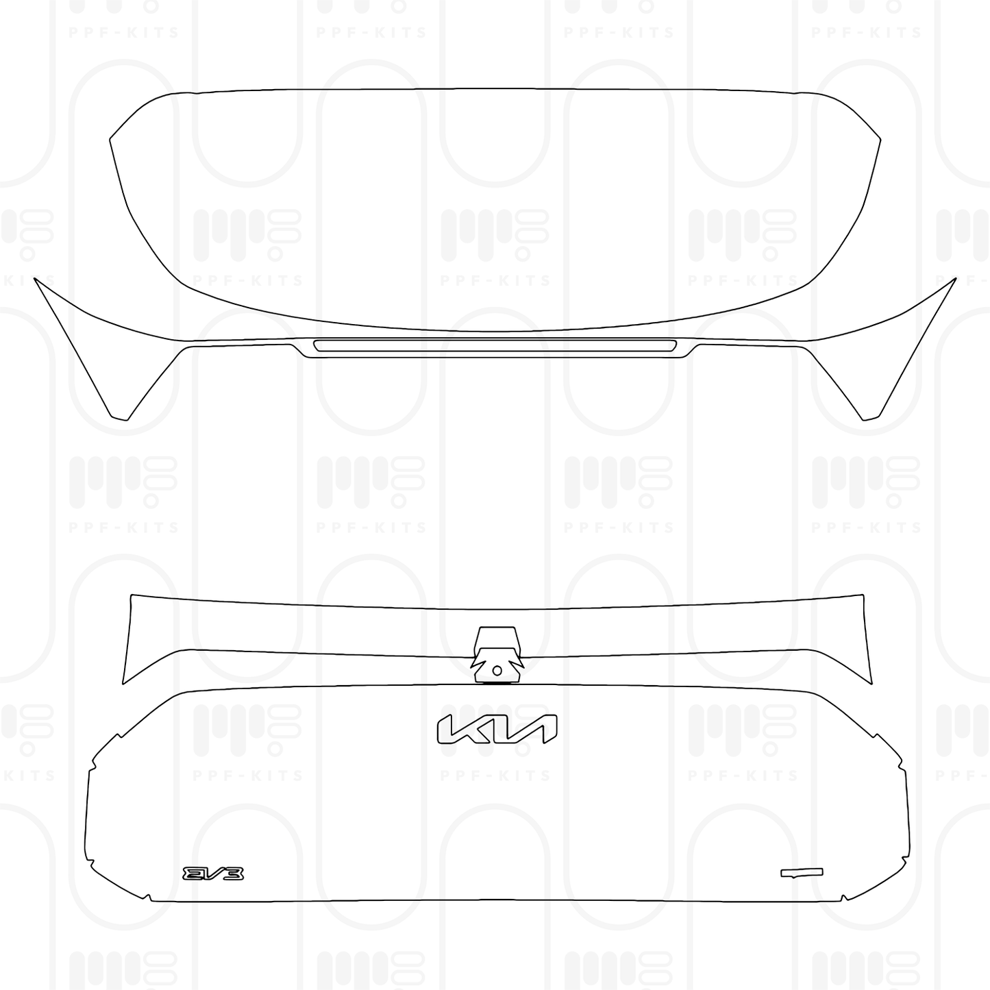 Pre-Cut PPF KIA EV3 GT-Line 2026