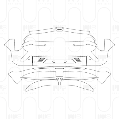 Pre-Cut PPF KIA EV3 GT-Line 2026