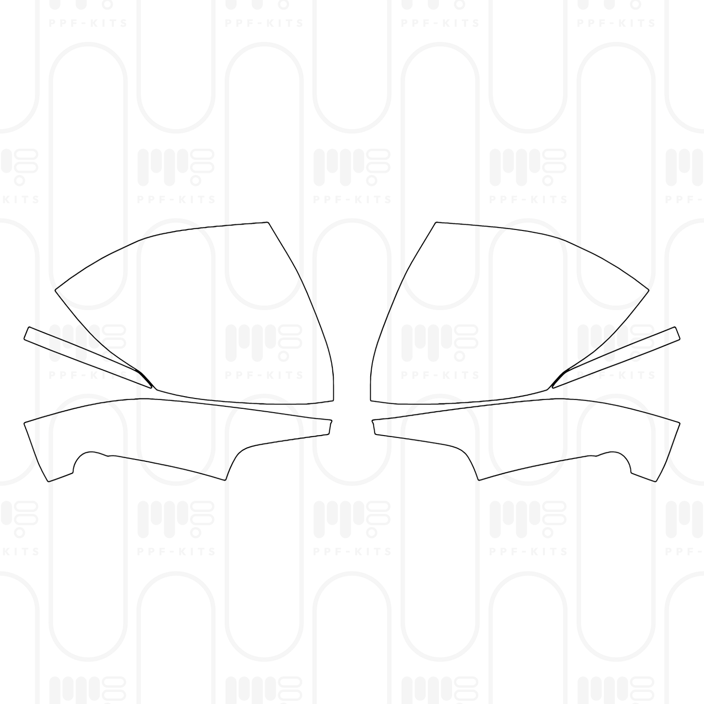 Pre-Cut PPF KIA EV3 GT-Line 2026