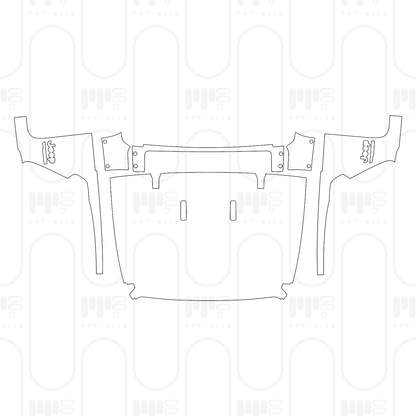 Pre-Cut PPF JEEP Wrangler 4 Door Sport S 2026