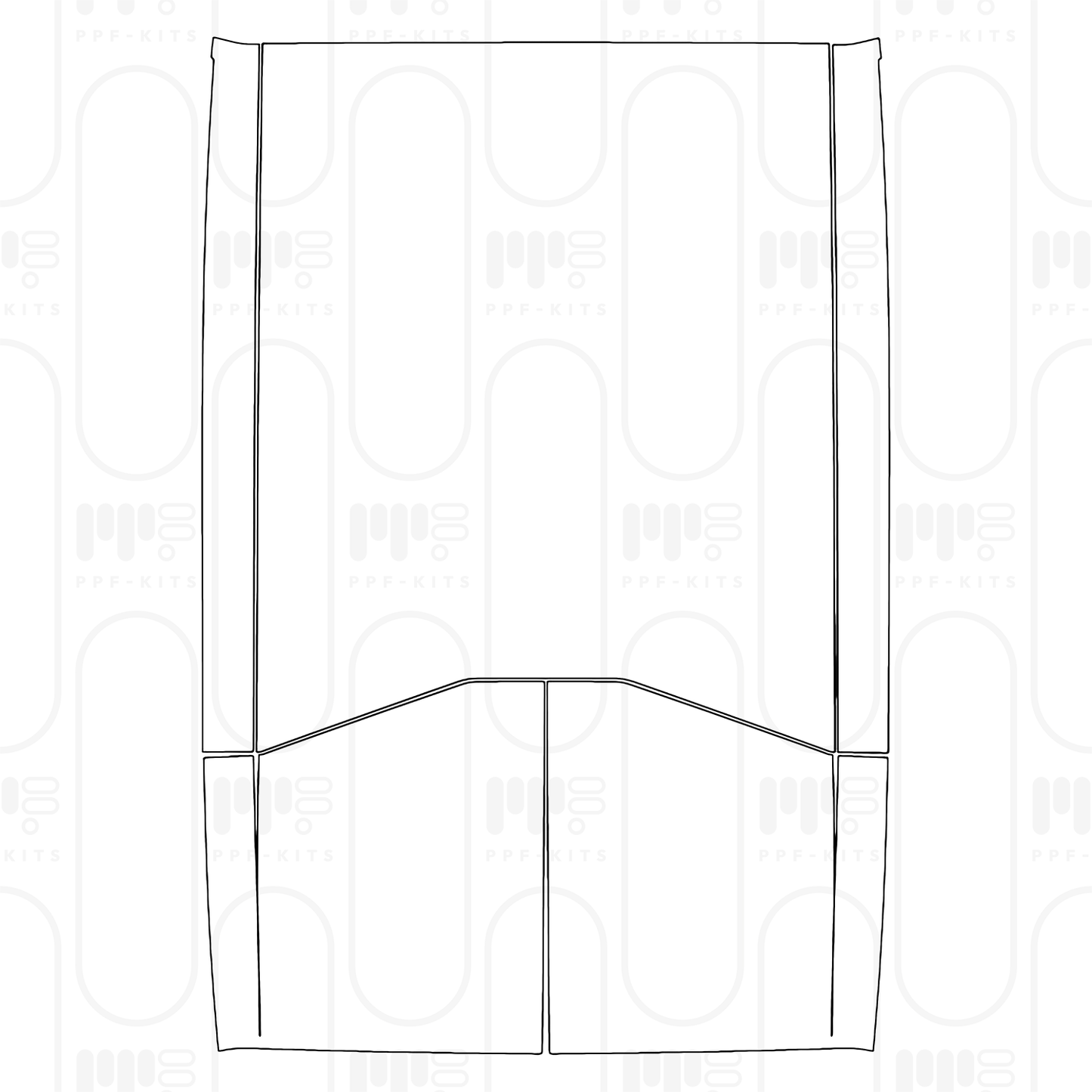 Pre-Cut PPF JEEP Wrangler 4 Door Sport S 2026