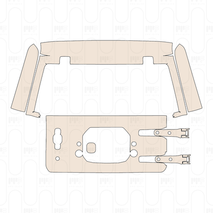 Pre-Cut PPF JEEP Wrangler 4 Door Willys 2026