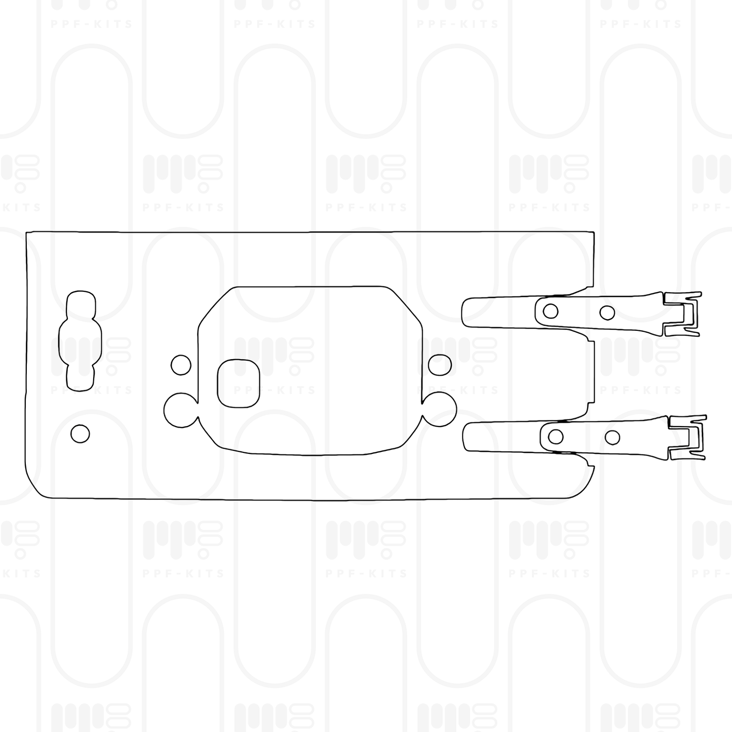 Pre-Cut PPF JEEP Wrangler 4 Door Sport S 2026