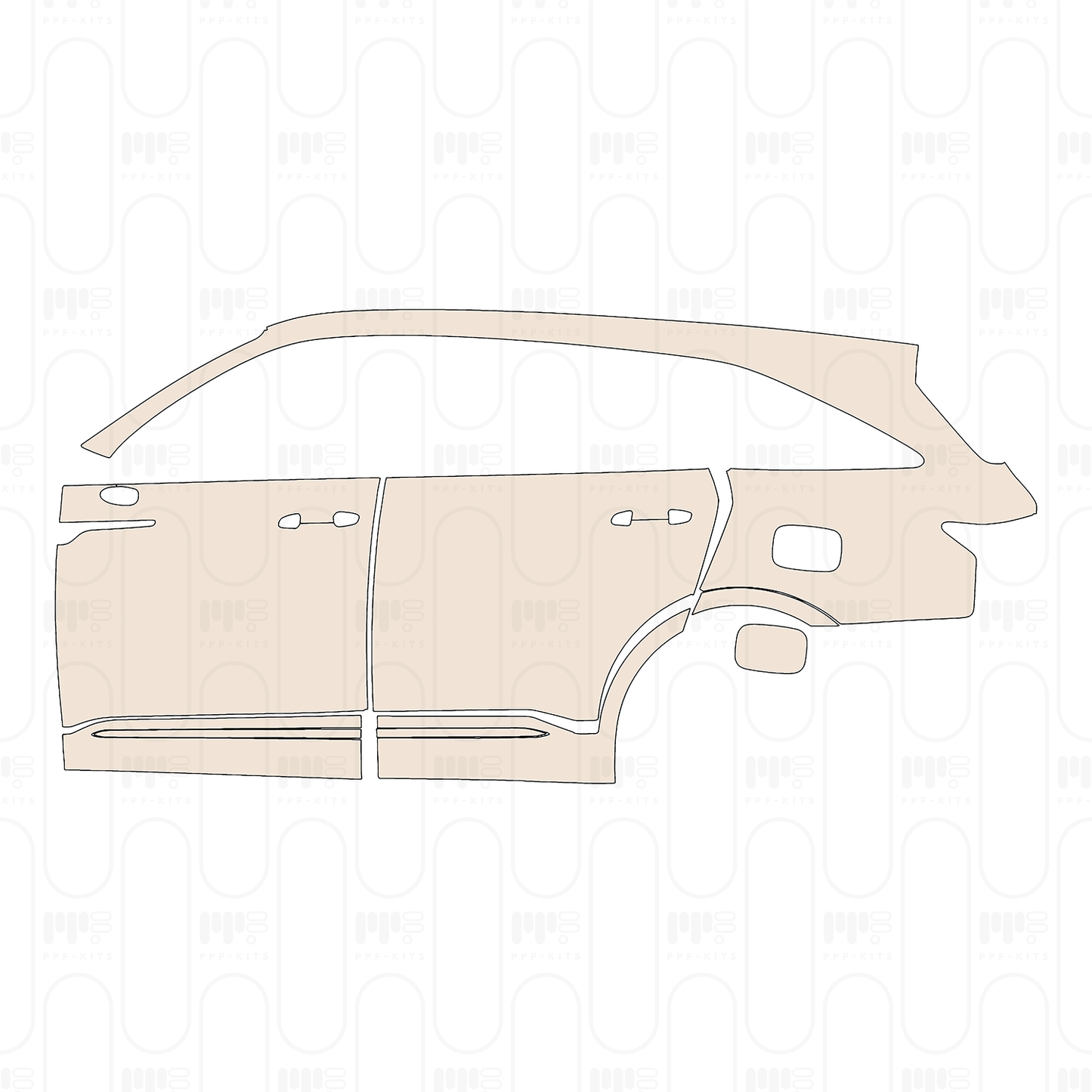 Pre-Cut PPF KIA Sorento X-Line EX AWD 2026