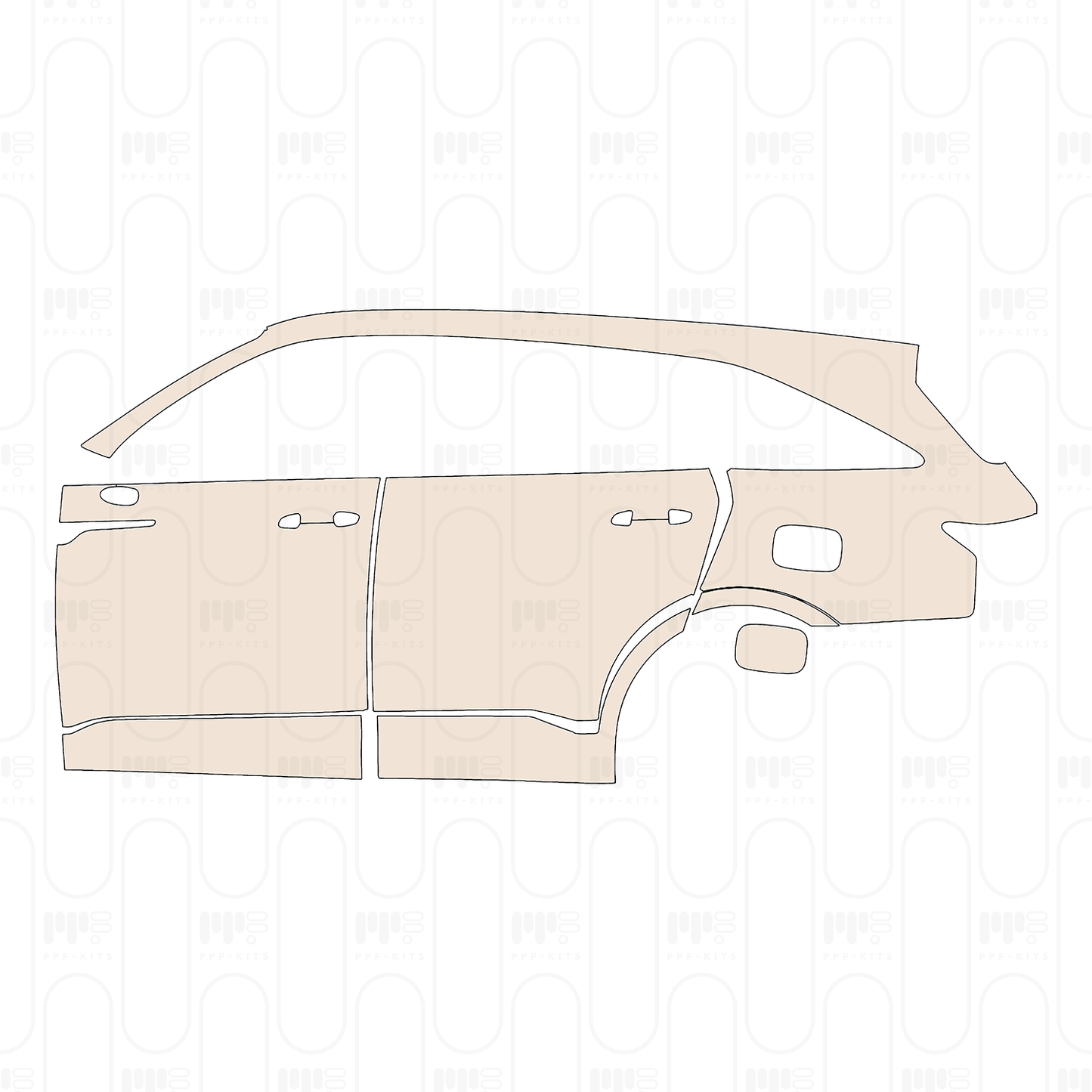 Pre-Cut PPF KIA Sorento X-Line EX AWD 2026