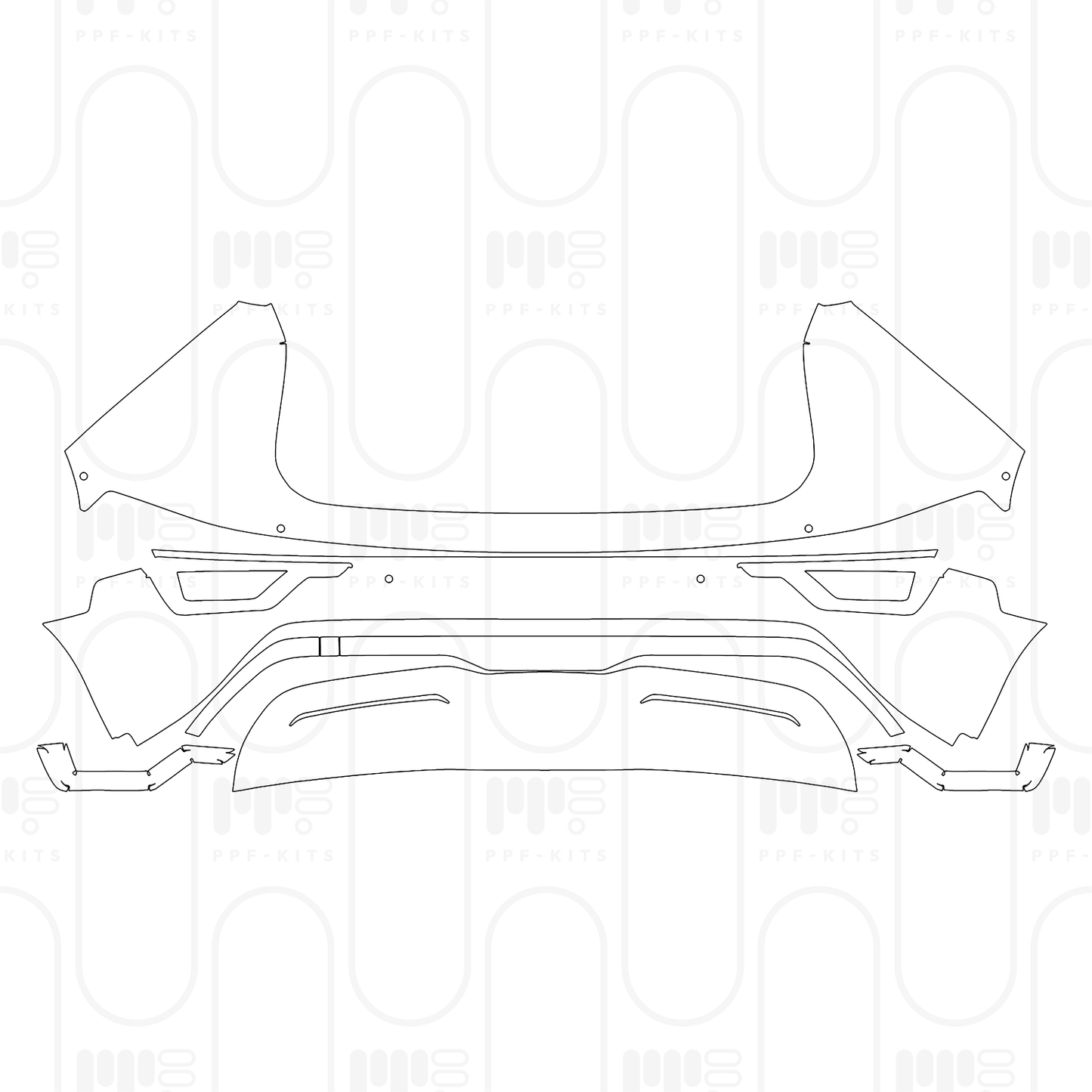 Pre-Cut PPF KIA Niro EV (US) Wind 2026