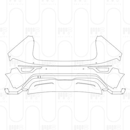 Pre-Cut PPF KIA Niro EV (US) Wind 2026