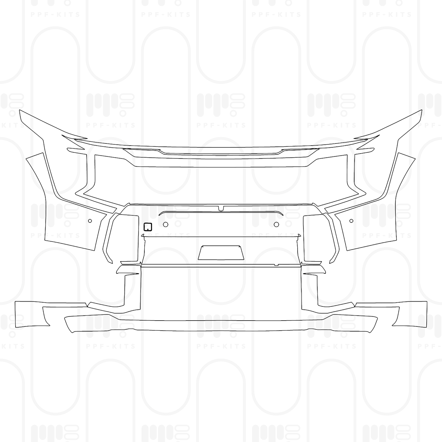 Pre-Cut PPF KIA EV9 GT-Line 2026