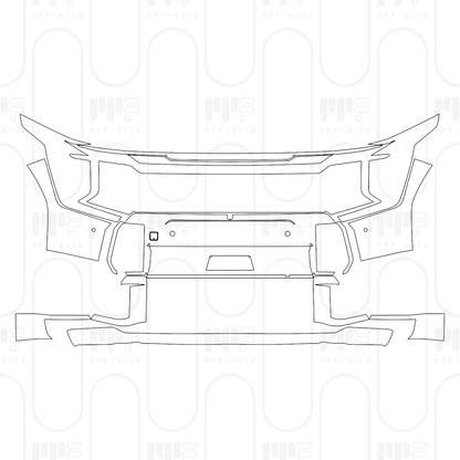 Pre-Cut PPF KIA EV9 GT-Line 2026