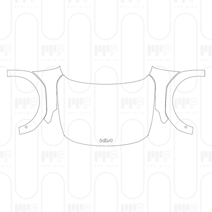 Pre-Cut PPF KIA EV9 GT-Line 2026