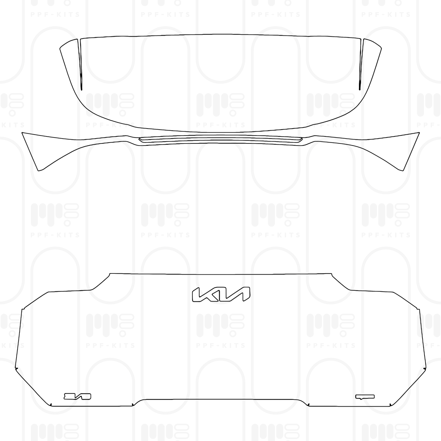 Pre-Cut PPF KIA EV9 GT-Line 2026