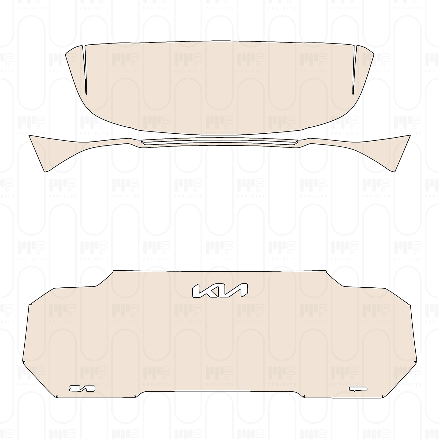 Pre-Cut PPF KIA EV9 GT-Line 2026