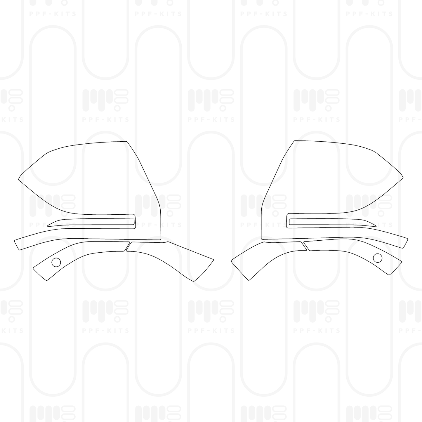 Pre-Cut PPF KIA EV9 GT-Line 2026