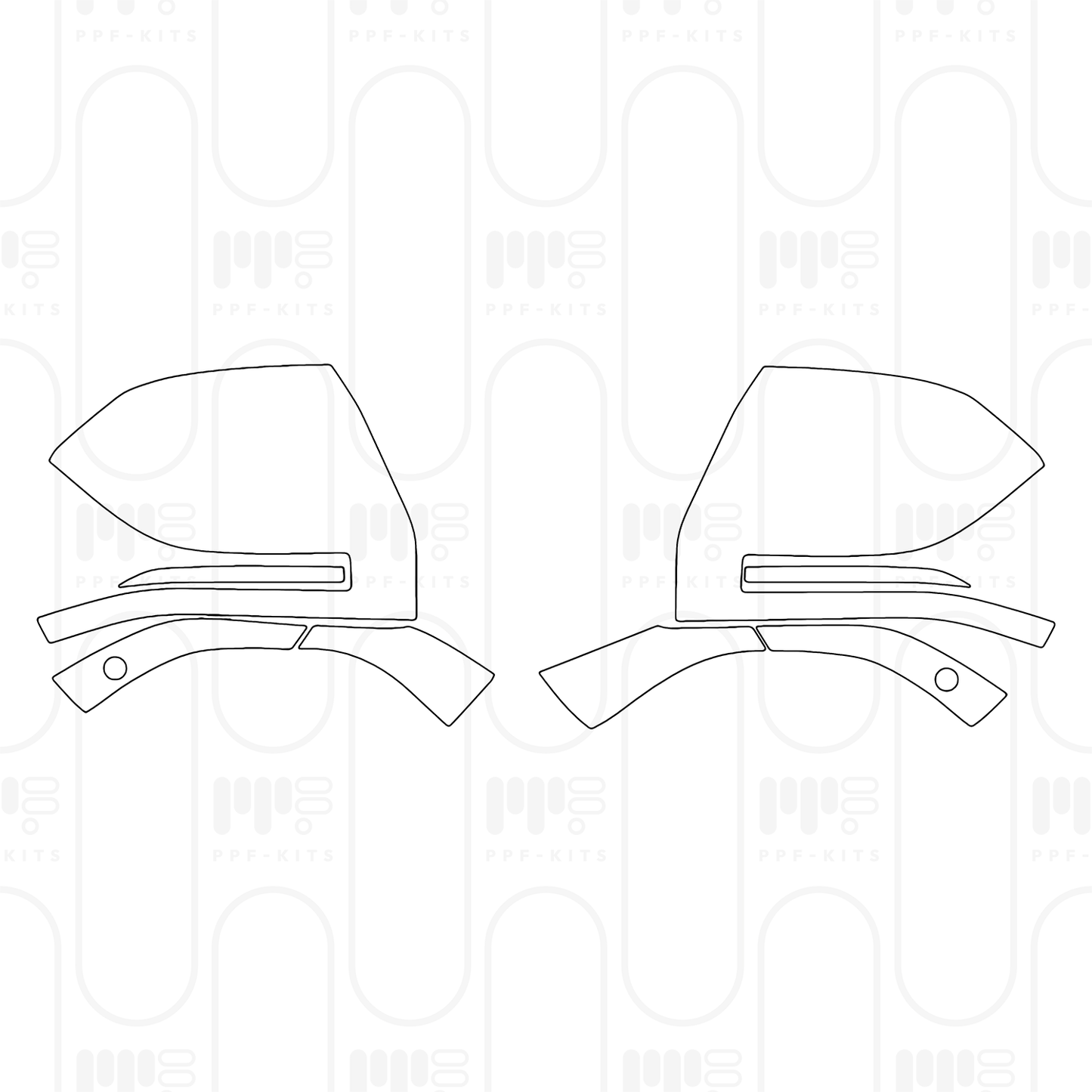 Pre-Cut PPF KIA EV9 GT-Line 2026