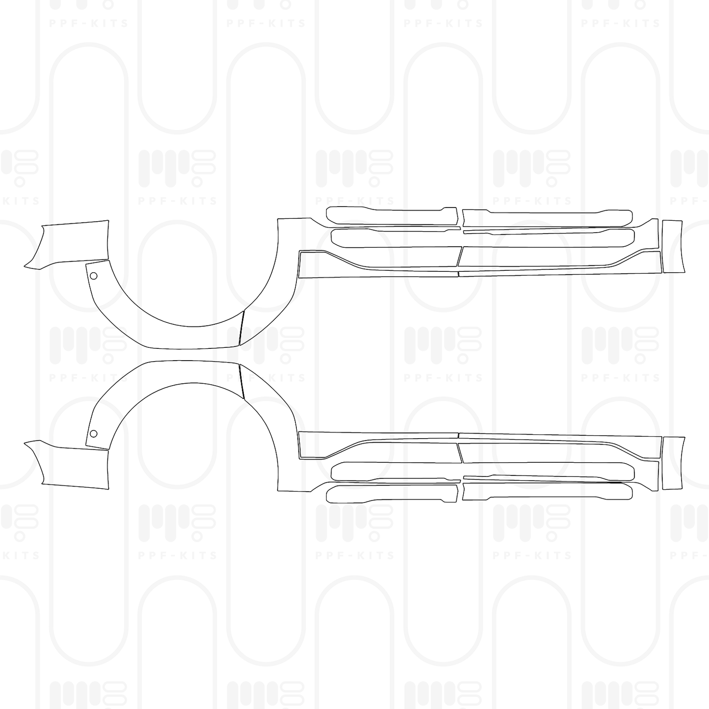 Pre-Cut PPF KIA EV9 GT-Line 2026