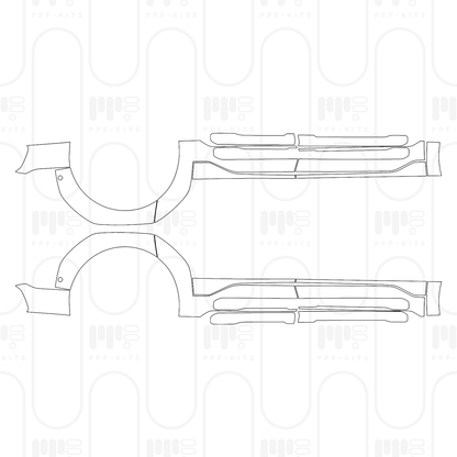 Pre-Cut PPF KIA EV9 GT-Line 2026