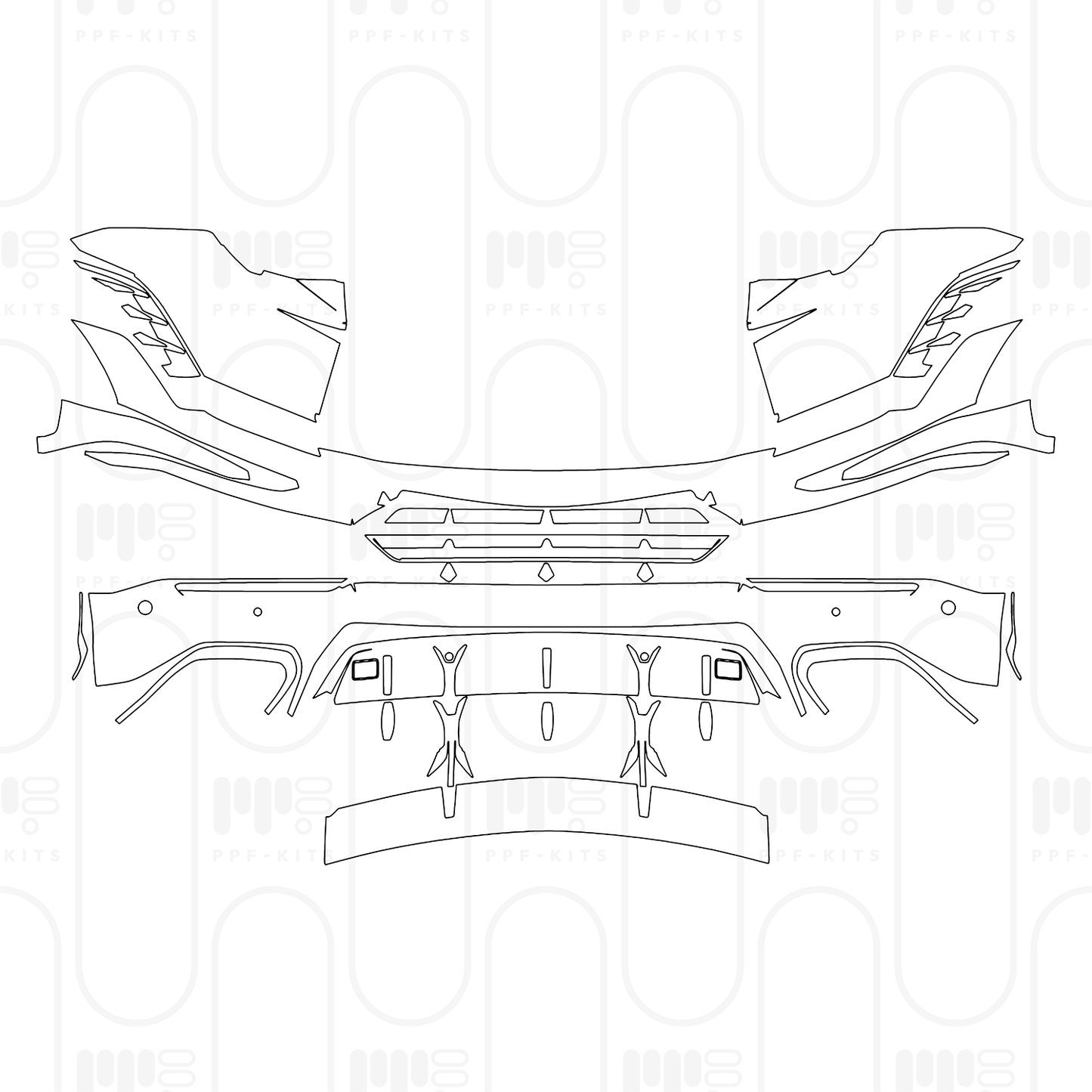 Pre-Cut PPF Lamborghini Urus S 2026