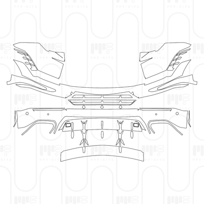 Pre-Cut PPF Lamborghini Urus S 2026