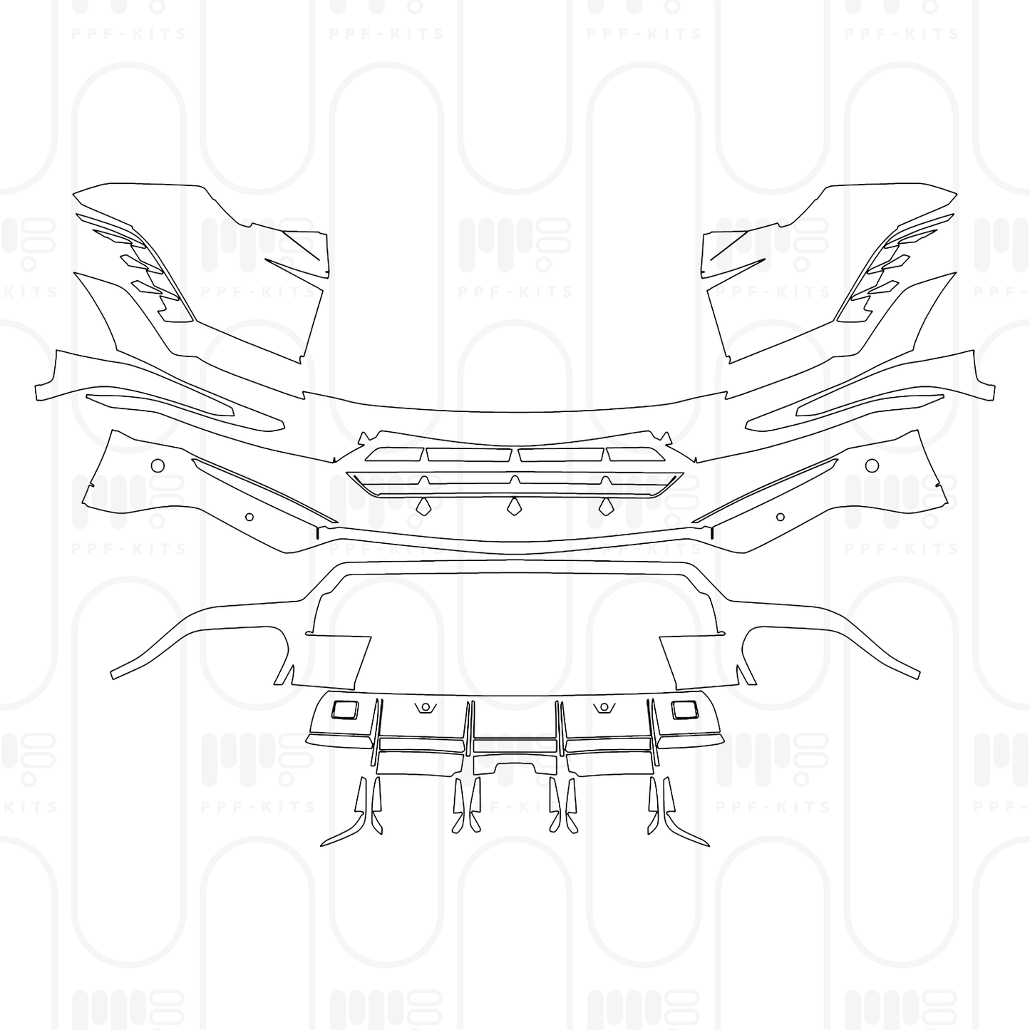Pre-Cut PPF Lamborghini Urus S 2026