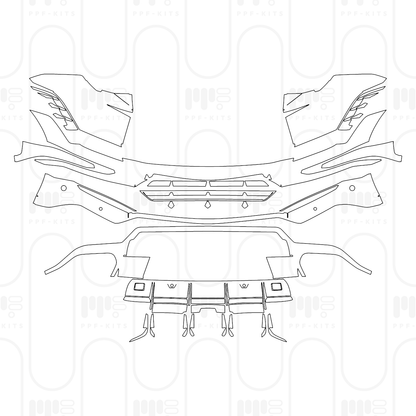 Pre-Cut PPF Lamborghini Urus S 2026