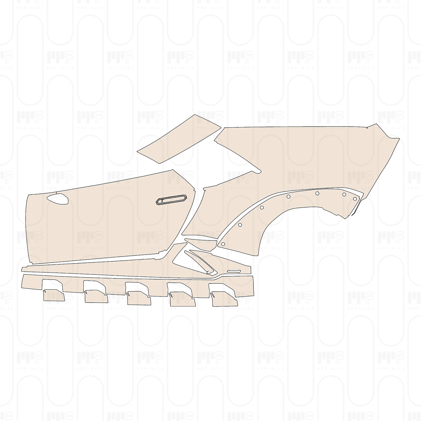 Pre-Cut PPF Lamborghini Huracan Sterrato 2026