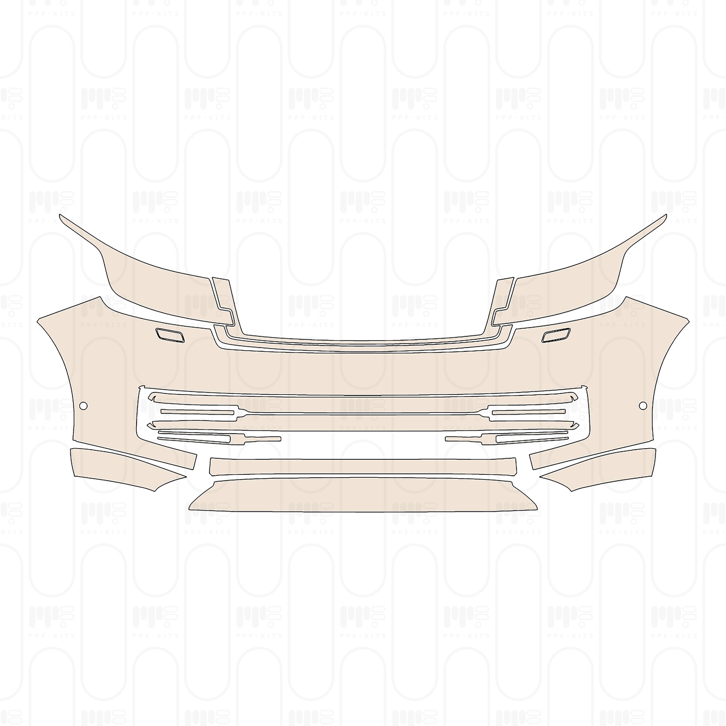 Pre-Cut PPF Land Rover Range Rover Standard Wheelbase Base 2026