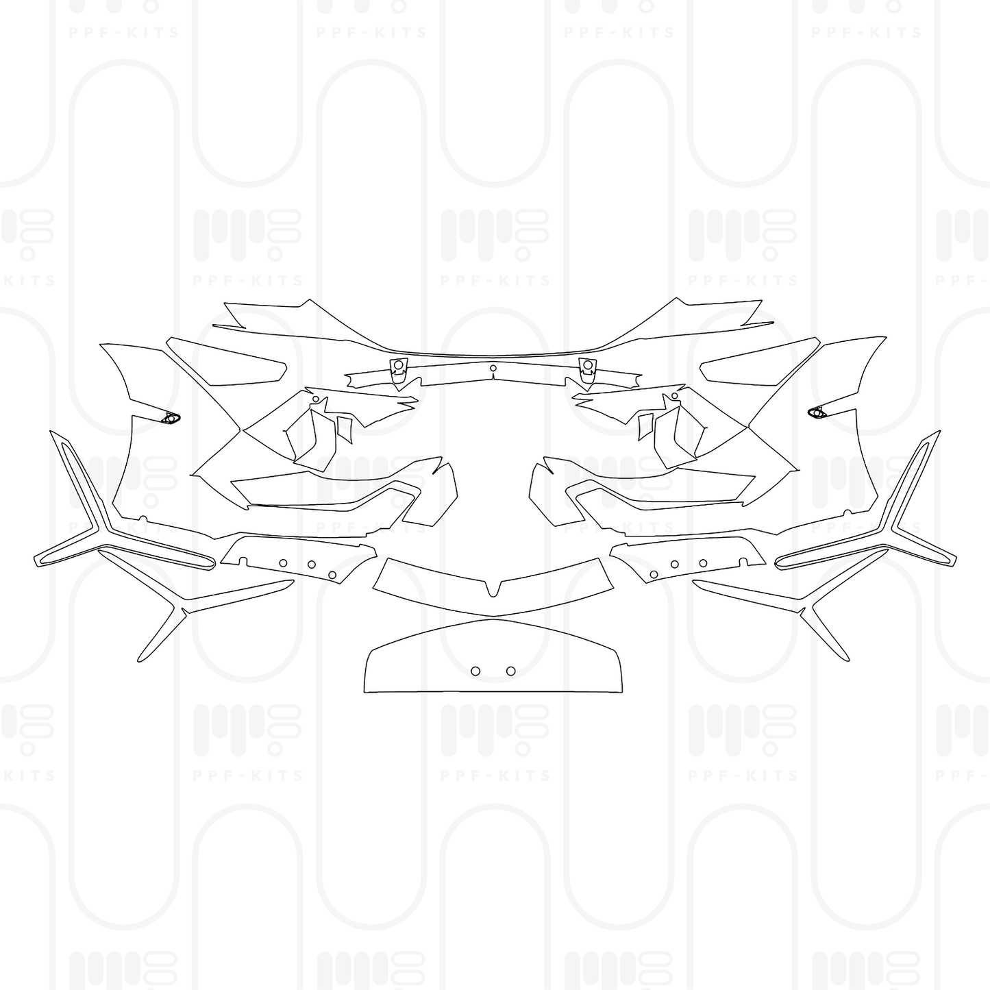 Pre-Cut PPF Lamborghini Revuelto 2026