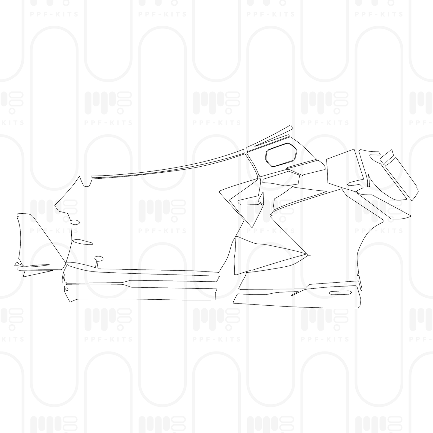 Pre-Cut PPF Lamborghini Revuelto 2026