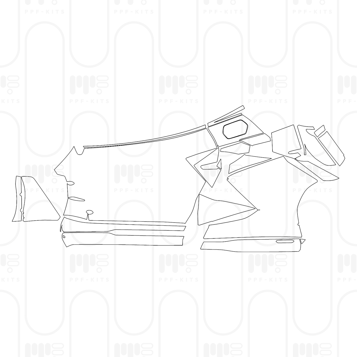 Pre-Cut PPF Lamborghini Revuelto 2026