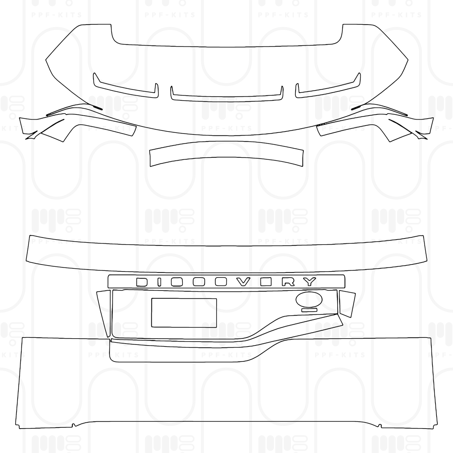 Pre-Cut PPF Land Rover Discovery 5 R-Dynamic SE 2026