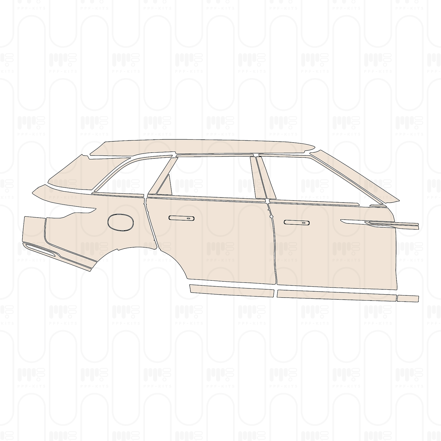 Pre-Cut PPF Land Rover Range Rover Velar S 2026