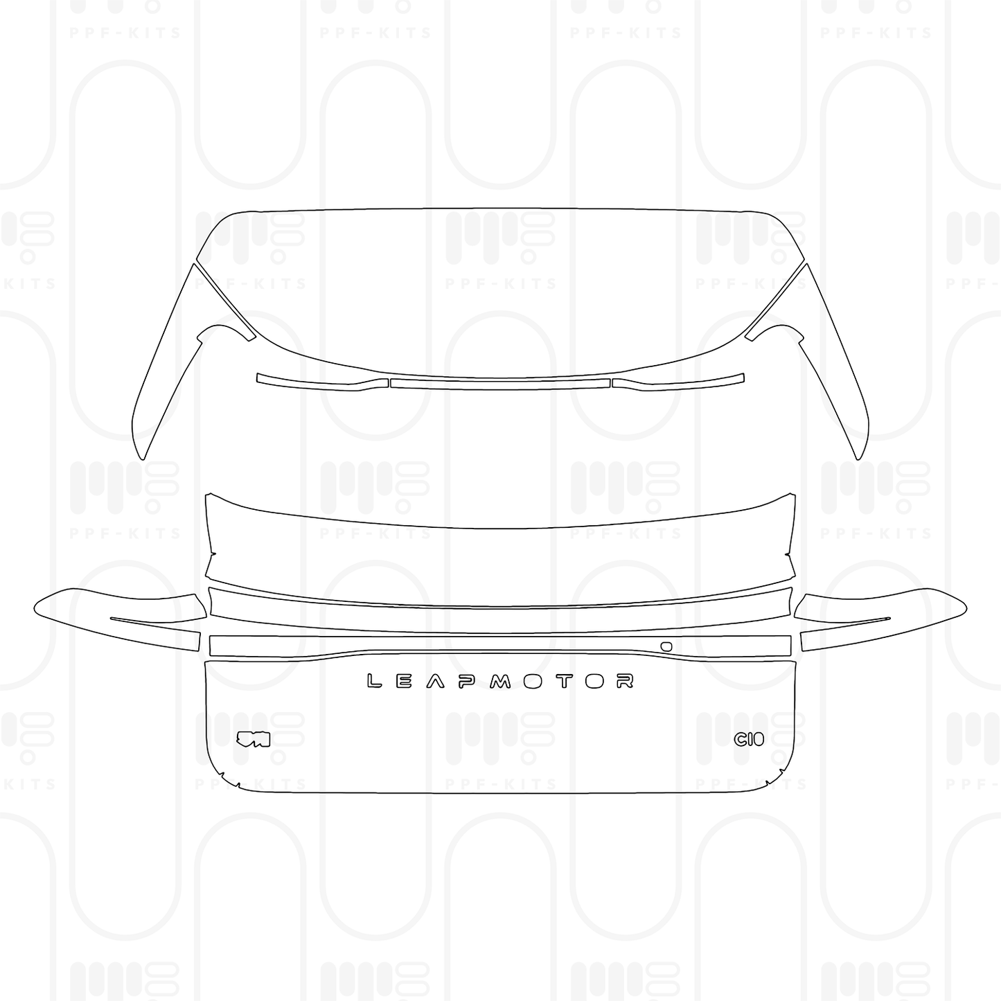 Pre-Cut PPF Leapmotor C10 Range-Extended 2026