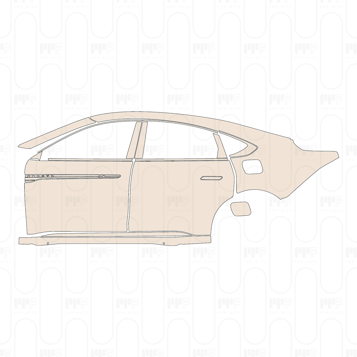 Pre-Cut PPF Lincoln Zephyr Sport 2026