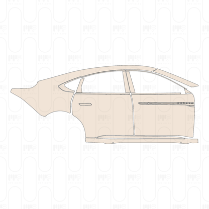 Pre-Cut PPF Lincoln Zephyr Sport 2026